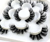 Picture of HBZGTLAD new 5 Pairs 25 mm 3d Mink Lashes Bulk Faux with Custom Natural Mink Lashes Pack Short Wholesales Natural False Eyelashes (QZ-04)