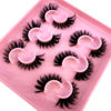 Picture of HBZGTLAD 5pairs/6 Pairs Fluffy False Eyelashes Natural Faux Mink Strip 3D Lashes Pack (MSD-2)