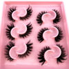 Picture of HBZGTLAD 5pairs/6 Pairs Fluffy False Eyelashes Natural Faux Mink Strip 3D Lashes Pack (MSD-2)