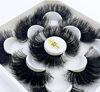 Picture of HBZGTLAD new 5 Pairs 25 mm 3d Mink Lashes Bulk Faux with Custom Natural Mink Lashes Pack Short Wholesales Natural False Eyelashes (9D-14)