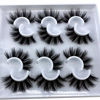 Picture of HBZGTLAD 6 Pairs Fluffy False Eyelashes Natural Faux Mink Strip 3D Lashes Pack (MDF-12)