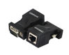 Picture of CERRXIAN DB9 RS232 Male & Female to RJ45 Female COM Port to LAN Ethernet Cat5e Cat6 Serial Coupler Extender Adapter(2-Pack)