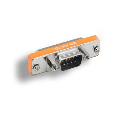 Picture of KENTEK Mini DB9 Male to DB25 Female, Male to Female M/F Serial at Modem Mini Adapter Changer Coupler RS-232