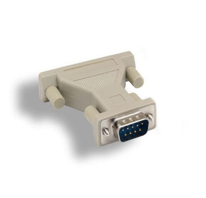 Picture of Kentek DB9 Male to DB25 Female, Male to Female M/F Serial at Modem Adapter Changer Coupler RS-232 Molded Peripheral Printer