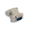 Picture of KENTEK DB9 9 Pin Female to HD15 VGA 15 Pin Male Video Adapter Changer Coupler for Multi-Sync Molded RS-232