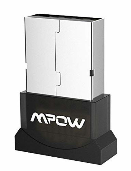 Picture of Mpow USB Bluetooth Adapter,4.0 Bluetooth Dongle Receiver Support Windows 7, 8, 10, XP (Plug and Play for Win 8 and Win 10), for PC, Laptop, Mouse, Keyboard, Printers, Headsets, Speakers, PS4/ Xbo