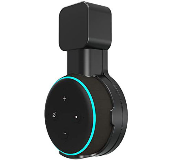 Picture of Emounter Echo Dot 3rd Wall Mount Stand, Speaker Mount for Alexa Outlet Holder with Cable Management