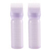 Picture of Root Comb Applicator Bottle, 6 Ounce, Oil Applicator for Hair Dye, Bottle Applicator Brush with Graduated Scale, Purple, 2 Pack