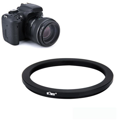 Picture of Kiwifotos 67mm-58mm Step-Down Adapter Ring for Lenses (67mm Lens to 58mm Filter, Hood, Lens Converter and Other Accessories)