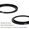 Picture of Kiwifotos 46mm-52mm Step-up Adapter Ring for Lenses (46mm Lens to 52mm Filter, Hood, Lens Converter and Other Accessories)