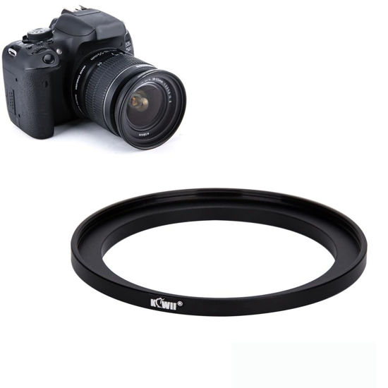 Picture of Kiwifotos 43mm-58mm Step-up Adapter Ring for Lenses (43mm Lens to 58mm Filter, Hood, Lens Converter and Other Accessories)