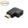 Picture of Cable Matters Combo Pack Flat Right Angle HDMI Adapter (HDMI 90 Degree Adapter) with 4K and HDR Support