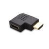 Picture of Cable Matters Combo Pack Flat Right Angle HDMI Adapter (HDMI 90 Degree Adapter) with 4K and HDR Support