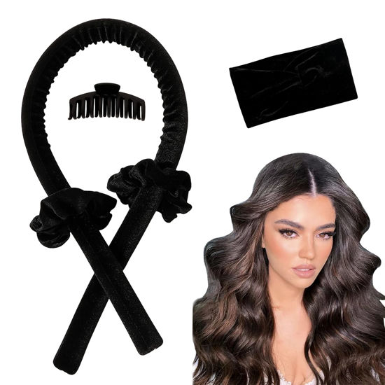 No heat headband clearance curls