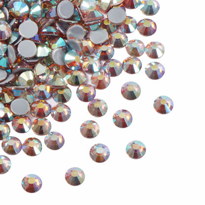 GetUSCart- Jollin Hot Fix Crystal Flatback Rhinestones Glass Diamantes Gems  2.8mm(10ss 2880pcs, Jet)