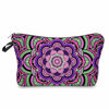 Picture of LOOMILOO Cosmetic Bag for Women, Adorable Roomy Makeup Bags Travel Water Resistant Toiletry Bag Accessories Organizer Liama Gifts (Mandala 51466)