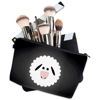 Picture of LOOMILOO Small Toiletry Bags for Women, Adorable Roomy Makeup Pouch Travel Water Resistant Cosmetic Purse Accessories Organizer Girls Gift(Sheep 55424)