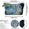 Picture of LOOMILOO Cute Makeup Bags for Women, Mandala Travel Cosmetic Bag Purse Small Pouch Accessories Case Toiletry Organizer for Women Girls Gift (Mandala 55825)