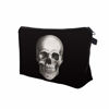 Picture of LOOMILOO Small Makeup Bag Black Skull Cosmetic Bags for Women Good Idea for Gift (hzb-42)