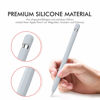 Picture of AhaStyle Anti-Slip Case Sleeve Silicone Protective Skin [ Added Cable Adapter Tether Kit] Compatible with Apple Pencil 1st Generation