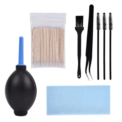 Picture of 108pcs Cleaning Kits for iPhone, for Airpod Cleaner Kit Phone Jack Charger Port Hole Plug Speaker Cleaner Tool for Cameras Keyboards Headphones.