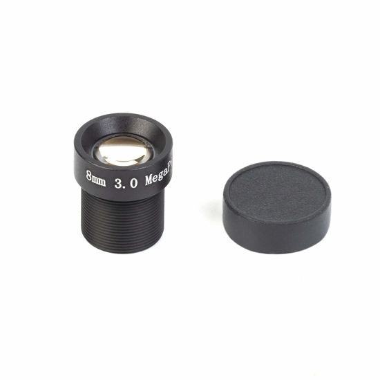 Picture of Xenocam 1/2.7" CCTV 8mm 3.0 Megapixel Board Lens Black for Security Camera