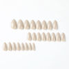 Picture of 24 Pcs Press on Nails Medium, Sunjasmine Almond Fake Nails, Acrylic False Nails with Nail Glue on Nails for Women (Almond Nude)