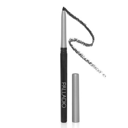 Picture of Palladio Retractable Waterproof Eyeliner, Richly Pigmented Color and Creamy, Slip Twist Up Pencil Eye Liner, Smudge Proof Long Lasting Application, All Day Wear, No Sharpener Required, Smokey