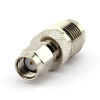 Picture of DGZZI 2-Pack RP TNC Female to RP SMA Male RF Coaxial Adapter TNC to SMA Coax Jack Connector