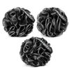 Picture of AmazerBath Loofah Sponge, Shower Loofah for Men and Women - Body Scrubber Loofa Set of 3 Classic Black & White Edge, Bath Sponge 60g/PCS