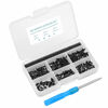 Picture of 180Pcs M2.0 Series Laptop Screws Notebook Screws Set Kit for Laptop Notebook and SSD HDD DVD-RW, M2 x 3mm/4mm/5mm/6mm/8mm/10mm,6 Size Item