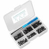 Picture of 180Pcs M2.0 Series Laptop Screws Notebook Screws Set Kit for Laptop Notebook and SSD HDD DVD-RW, M2 x 3mm/4mm/5mm/6mm/8mm/10mm,6 Size Item