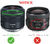 Picture of 52mm Lens Cap Cover for Nikon AF-S DX NIKKOR 35mm f/1.8G,Compatible for Canon RF 35mm RF35mm f/1.8 is,[2 Pack] HUIPUXIANG