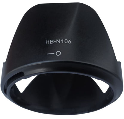 Picture of HB-N106 Lens Hood Shade for Nikon AF-P(Not for AF-S) DX Nikkor 18-55mm f/3.5-5.6G VR,55mm Digital Tulip Flower Lens Hood