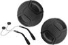 Picture of 49mm Lens Cap Cover for Sony FE 50mm f/1.8 (Not for 2.8)(SEL50F18F),E 50mm f/1.8 OSS(SEL50F18),HUIPUXIANG [2 Pack]