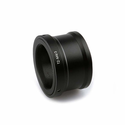 Picture of Lightdow T/T2 Mount Lens Adapter Ring for M43 Panasonic Lumix G7 GH5 GH4 GH3 GH2 G9 G6 G5 / Olympus OMD E-M10 E-M5 E-M1 etc Mirrorless Digitial Cameras