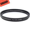 Picture of 55mm UV Filter for Sony Alpha a7, Alpha a7 II, Alpha a7 III Camera with 28-70mm Lens, a6600 Camera with 18-135mm Lens