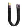 Picture of APEXSUN USB C Extension Cable(0.4Ft), Short USB-C Male to Female Flexible Cable Support Thunderbolt 4/3,USB4, PD 100W,8K/4K Video,40Gbps Date Transfer for External SSD, EGPU, Docking,MacBook,Phone