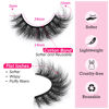 Picture of Cat Eye Lashes Natural Look False Eyelashes Wispy Faux Mink Eyelashes Volume Faux Eye Lashes Multipack by Focipeysa