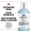 Picture of Cremo Cooling Formula Post Shave Balm, Soothes, Cools And Protects Skin From Shaving Irritation, Dryness and Razor Burn, 4 Oz