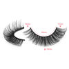 Picture of wiwoseo Russian Strip Lashes Extension Strip Hybrid Eyelashes Thick Volume Natural False Eyelashes Fluffy Mink Lashes Wispy Fiber Russian Strip lashes D Curl 10 Pairs Pack