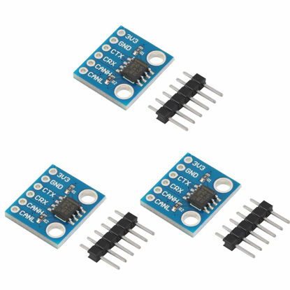 Picture of HiLetgo 3pcs SN65HVD230 CAN Bus Transceiver Communication Thermal Protection Slope Control Module for Arduino Controller Board