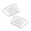 Picture of TOPPROS Pack of 20 USB Type C Silicone Protectors Cap Port Cover Anti Dust(0.37 x 0.16 x 0.24 inches) White