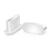 Picture of TOPPROS Pack of 20 USB Type C Silicone Protectors Cap Port Cover Anti Dust(0.37 x 0.16 x 0.24 inches) White