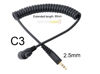 Picture of 2.5mm - RS-80N3 (C3) Shutter Release Cord Cable Compatible with R5 R3 R5C 5D /MKII/MKIII/MKIV 5D4 6D 7D 1DMK 1DX 1DXMK II 1Ds 1Ds MKIII 1V, 10D 20D 20Da 30D 40D 50D 5Ds 5Ds R EOS3 D30 D60 D200