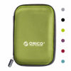 Picture of ORICO Hard Drive Case 2.5 inch External Drive Storage Carrying Bag Waterproof Shockproof with Inner Size 5.5x3.5x1.0inch for Organizing HDD and Electronic Accessories, Green(PHD-25)