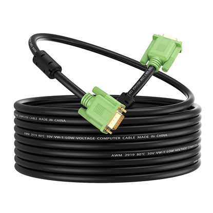 Picture of VGA Cable 10ft,XXone VGA to VGA HD15 Monitor Cable for PC Laptop TV Projector-10Feet