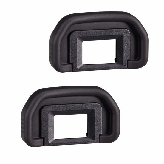 Picture of EB Eyecup Eyepiece Viewfinder Compatible for Canon 90D 80D 70D 60D 50D 5DII 6D 6DII 40D 30D 20D Camera (2 Pack)