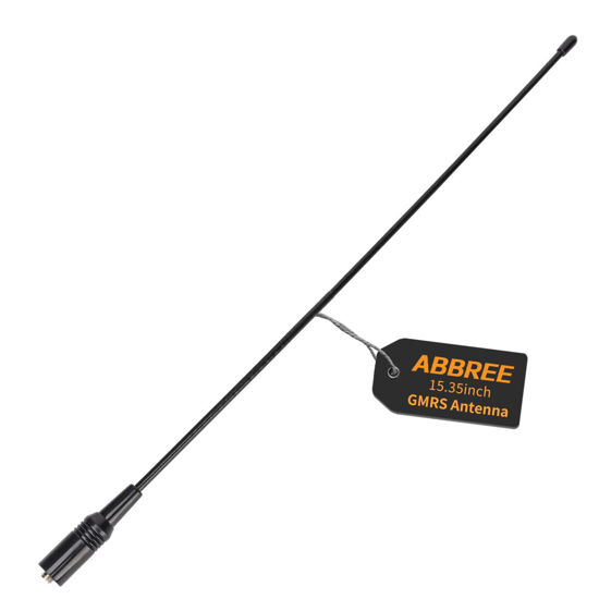 Picture of Baofeng&ABBREE AR-771 GMRS (155/462MHz) Antenna 15.3inch SMA-Female Whip Antenna for Baofeng UV-5R GMRS Radio GM-15Pro WP-31 UV-9G Radioddity GM-30 TIDRADIO TD-H5 GMRS Radios