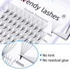 Picture of Premade Fans Eyelash Extensions 5D 6D 7D 8D 10D Volume Lash Extensions 0.07mm Thickness Short Stem heat bonded Premade Fans Russian Volume Pre-fanned Lash Extensions(6D-0.07-C, 8-14mm Mixed Tray)